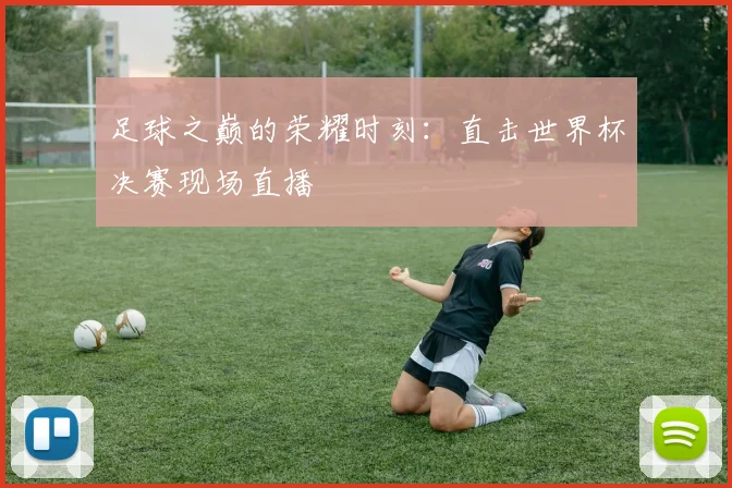 足球之巅的荣耀时刻:直击世界杯决赛现场直播